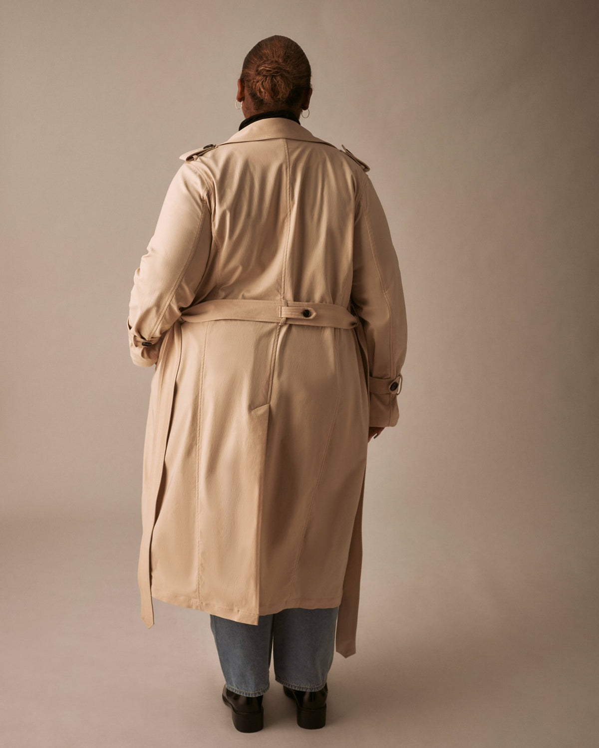 Henning x US Park Soft Trench - Birch | Universal Standard