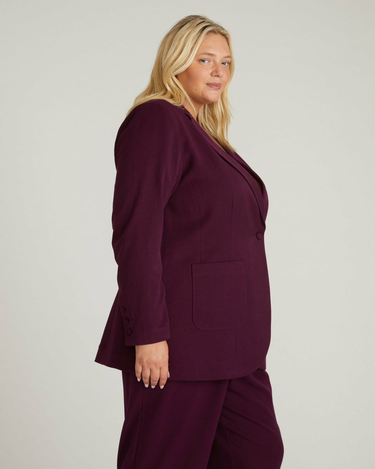 All Day Classic Blazer - Gamay | Universal Standard