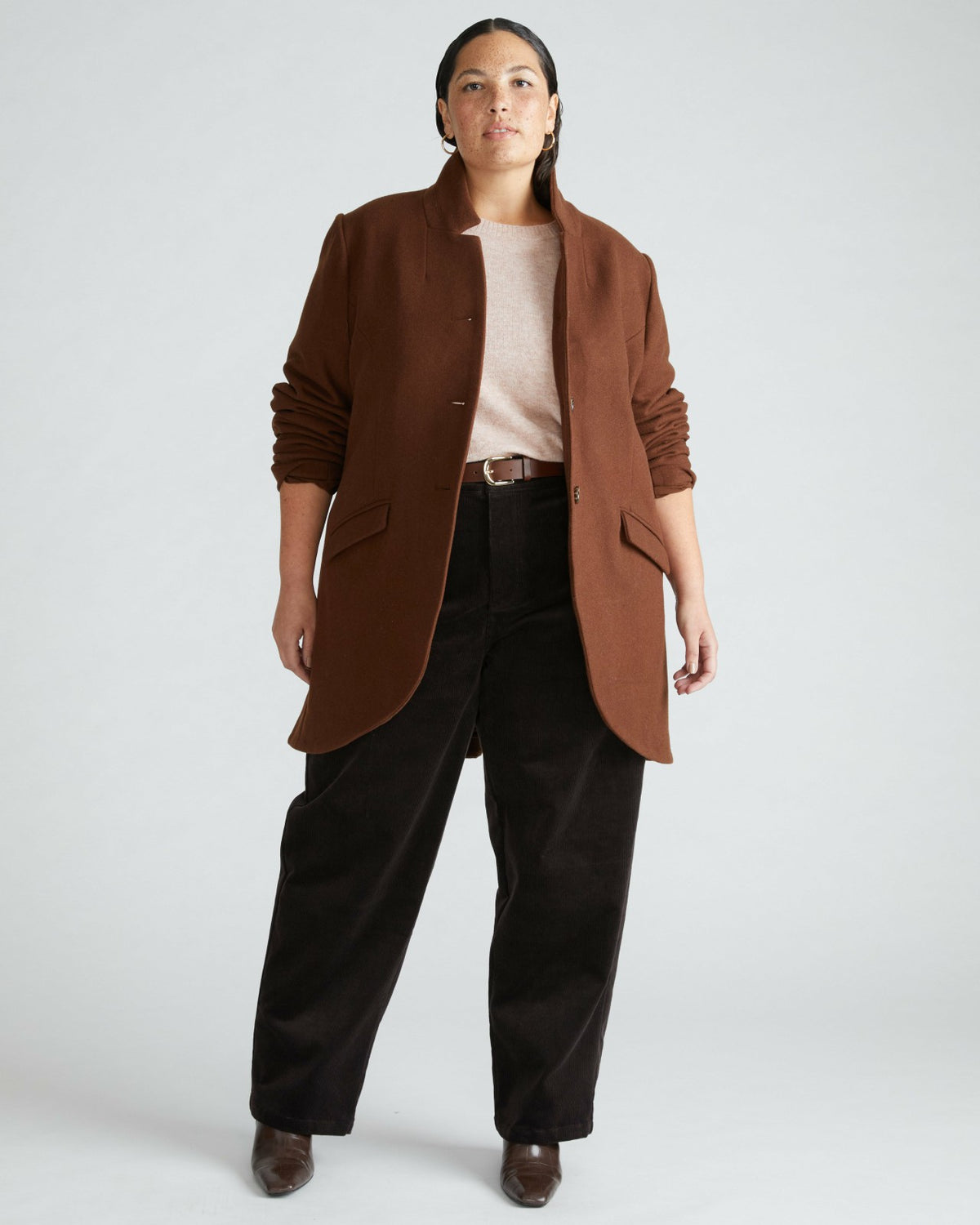 Beas Coat - Grizzly | Universal Standard