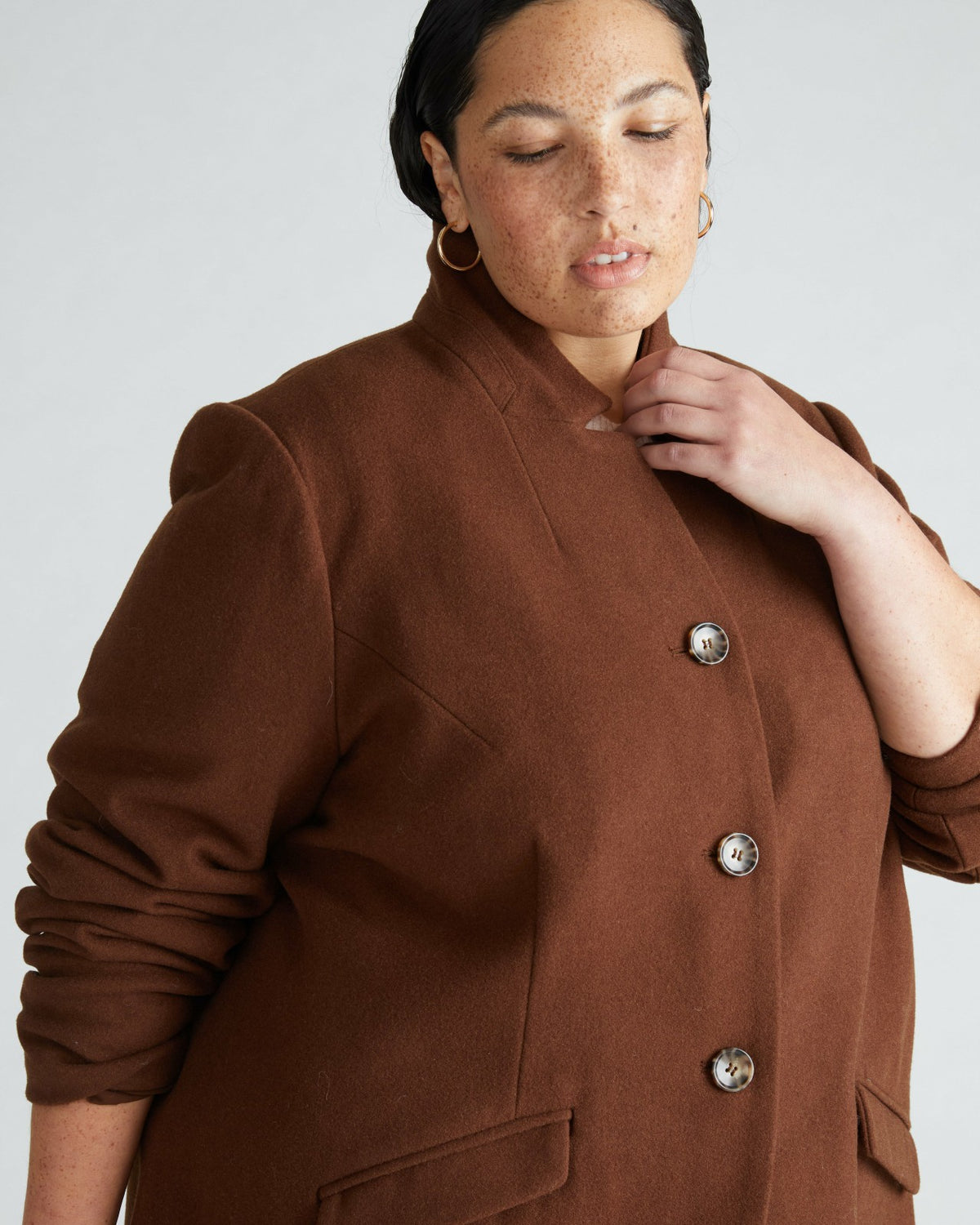 Beas Coat - Grizzly | Universal Standard