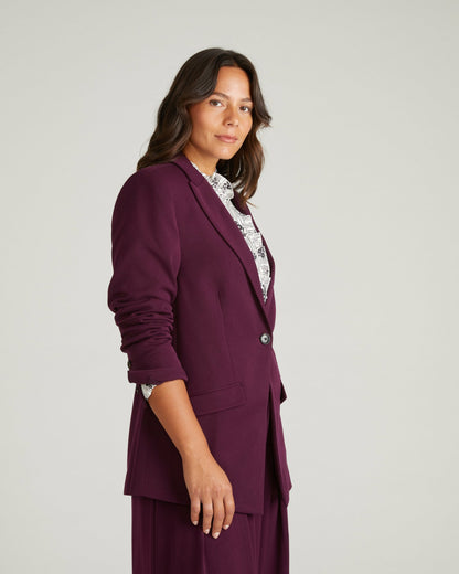 All Day Daria Blazer - Gamay | Universal Standard