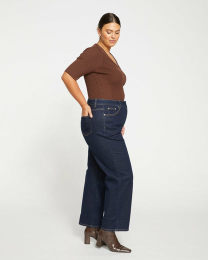 Bae Boyfriend Straight Leg Jeans - Vintage Indigo Selvedge | Universal Standard