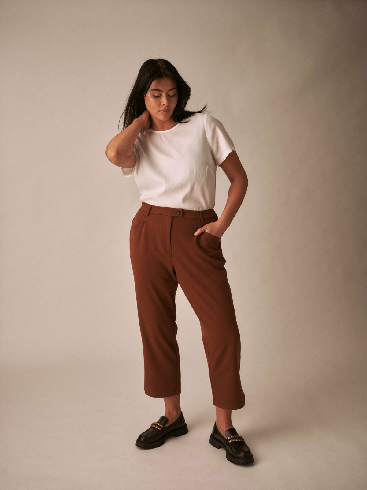 All Day Mercer Tapered Leg Pants - Pony | Universal Standard