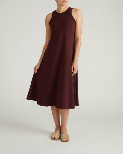 Sardinia Tank Dress - Black Cherry | Universal Standard