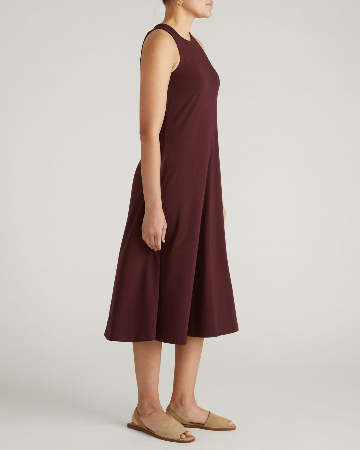 Sardinia Tank Dress - Black Cherry | Universal Standard