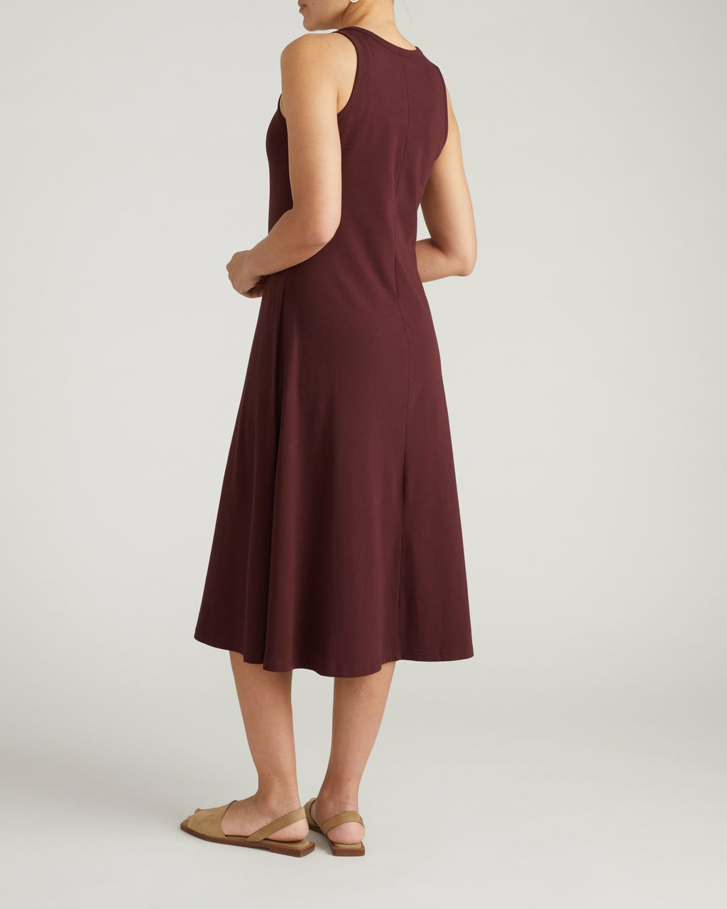 Sardinia Tank Dress - Black Cherry | Universal Standard