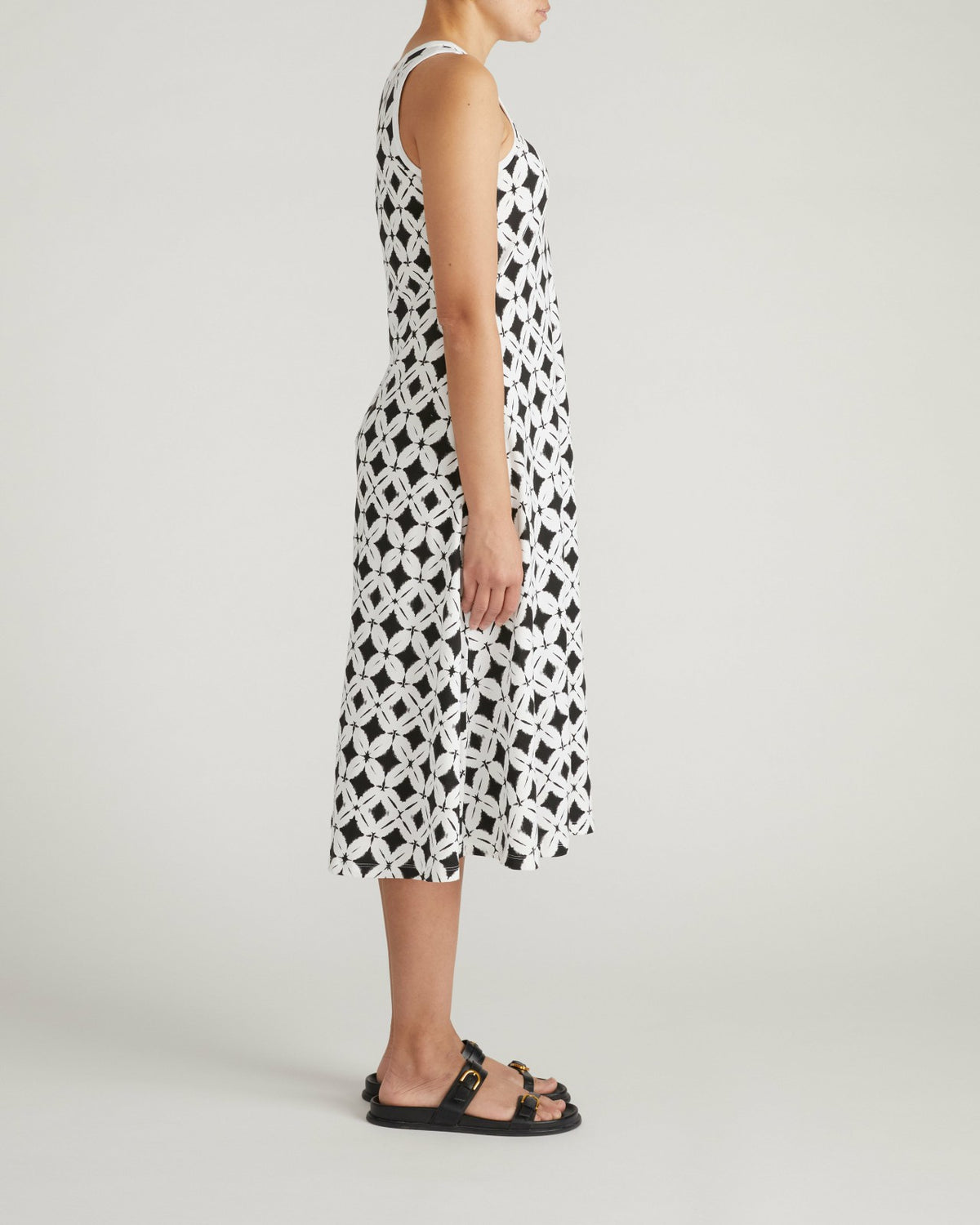 Sardinia Tank Dress - Eclipse Print | Universal Standard