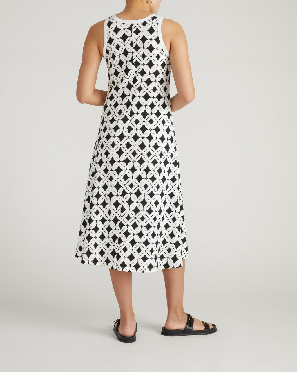 Sardinia Tank Dress - Eclipse Print | Universal Standard