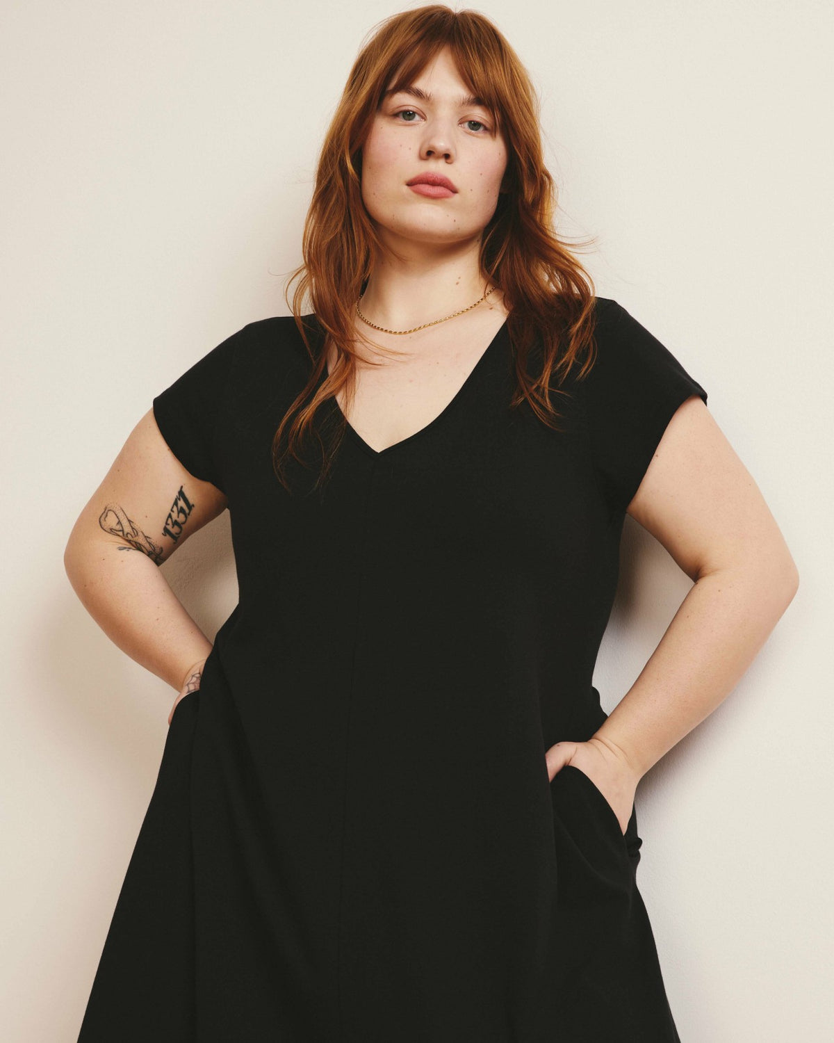 Danna Jersey Dress - Black | Universal Standard