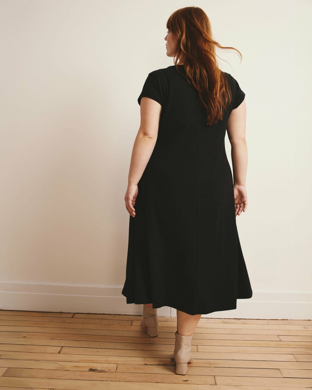 Danna Jersey Dress - Black | Universal Standard