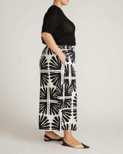 Rosie Pointelle Sweater Top - Black | Universal Standard
