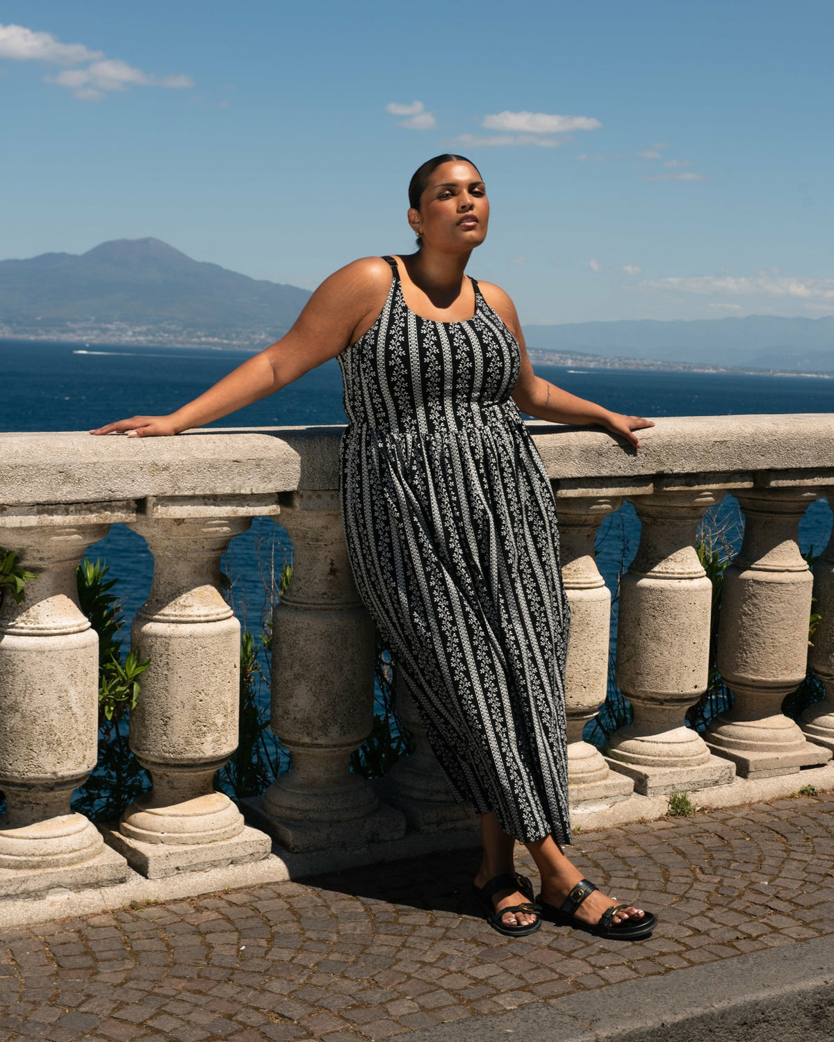 Cayo Cami Dress - Florentine Print | Universal Standard