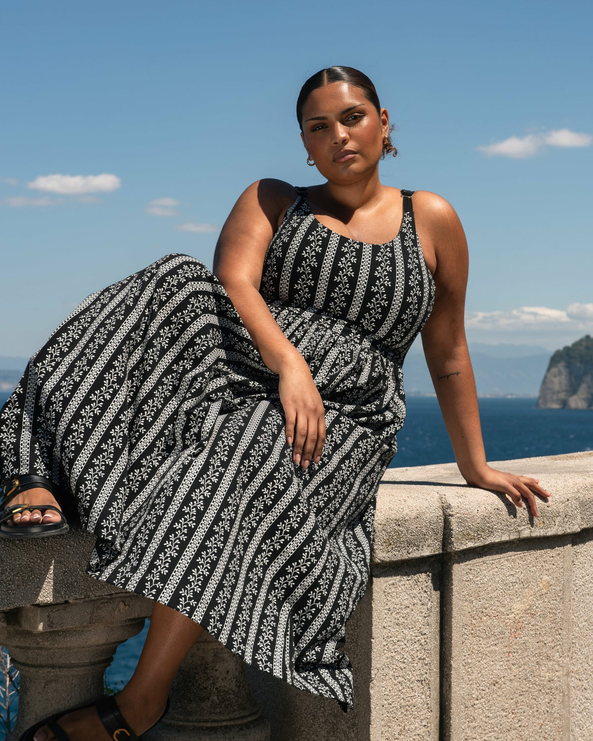 Cayo Cami Dress - Florentine Print | Universal Standard