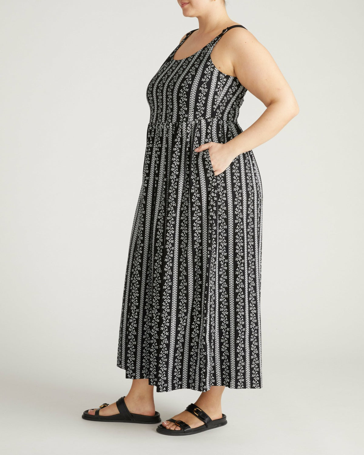 Cayo Cami Dress - Florentine Print | Universal Standard