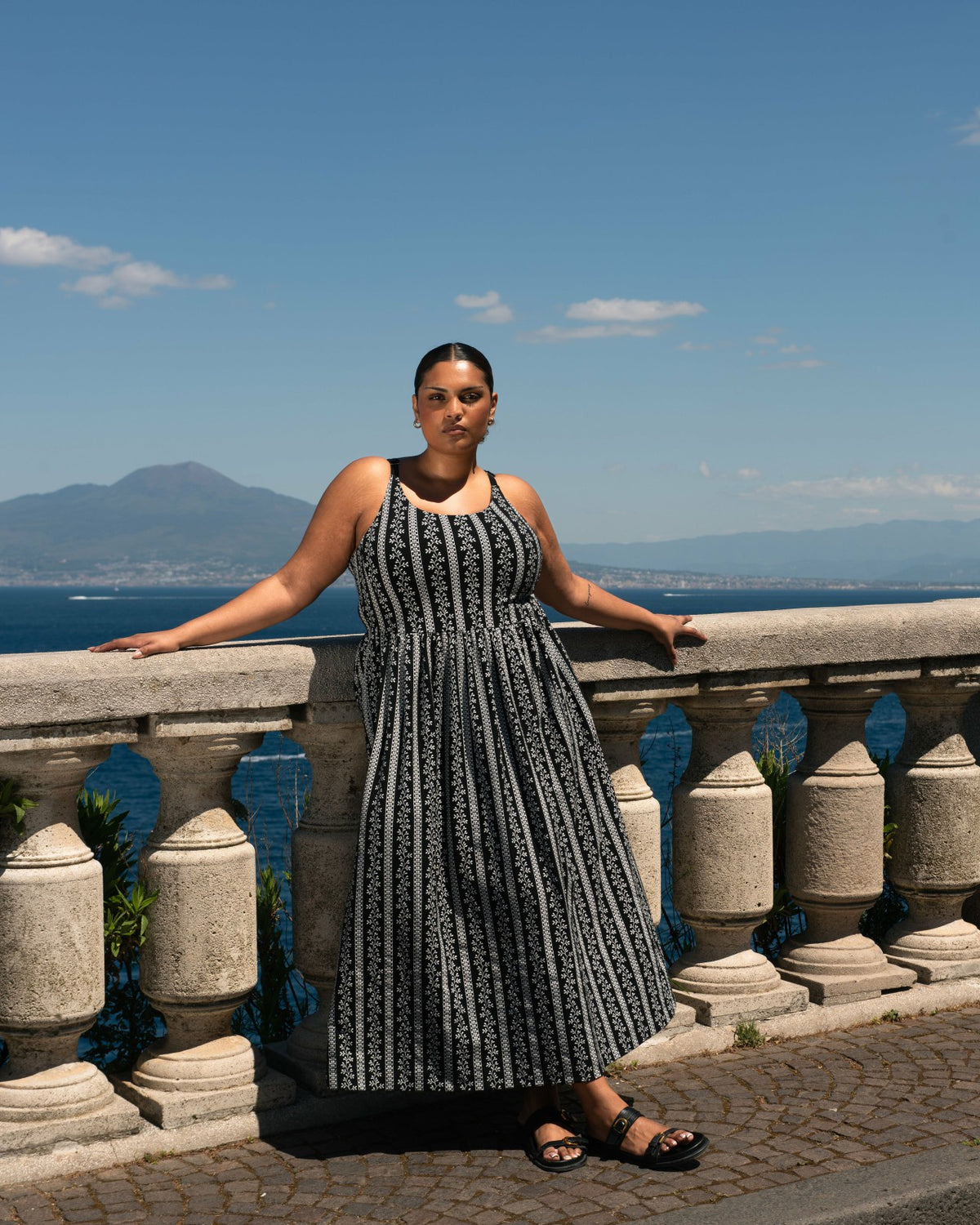 Cayo Cami Dress - Florentine Print | Universal Standard