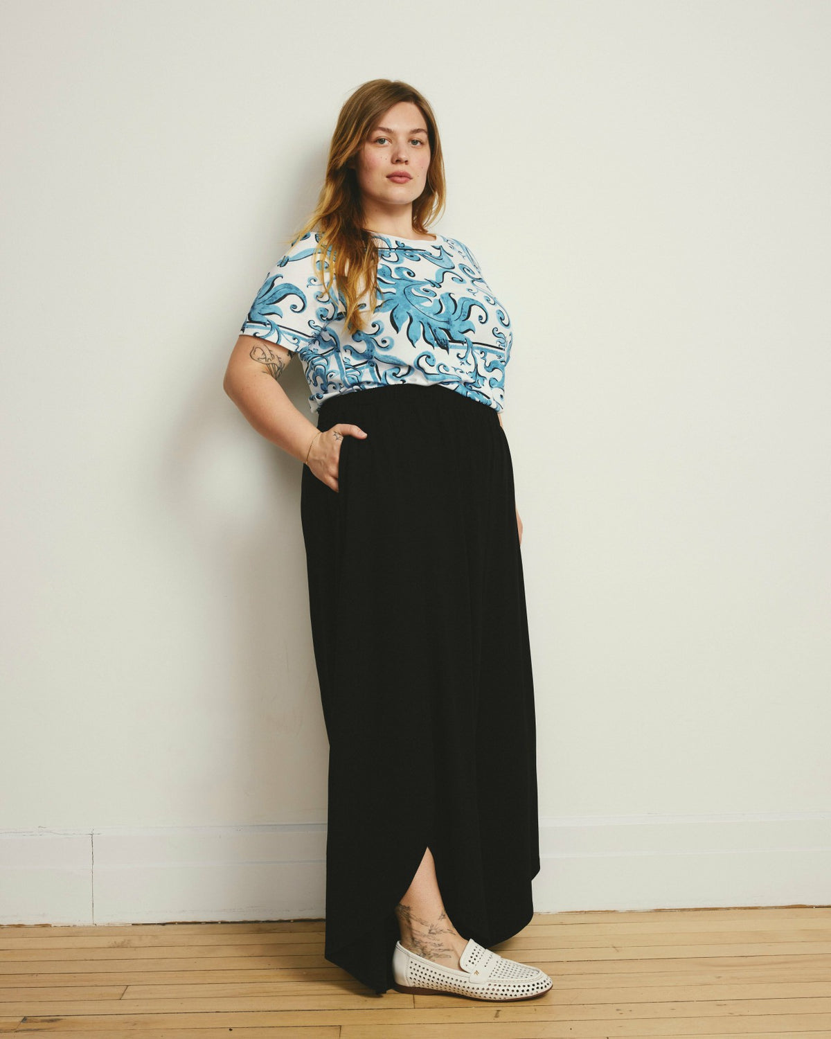 Rey Divine Jersey Pull-On Pants - Black | Universal Standard