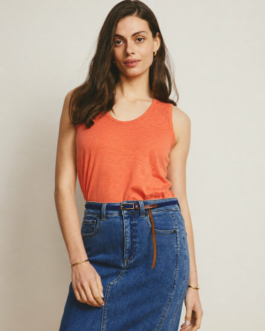 Light-As-Air Tank - Italian Orange | Universal Standard