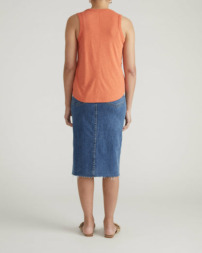 Light-As-Air Tank - Italian Orange | Universal Standard