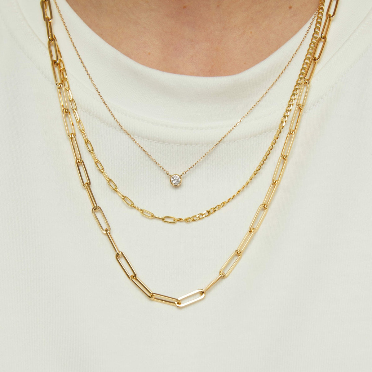 Aurate Mix Chain Necklace | Universal Standard