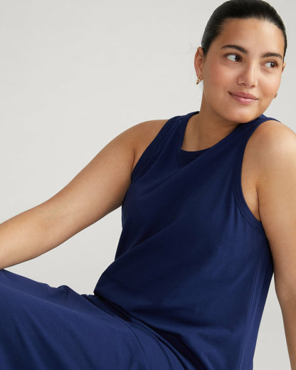 Sardinia Tank Dress - Cenote | Universal Standard