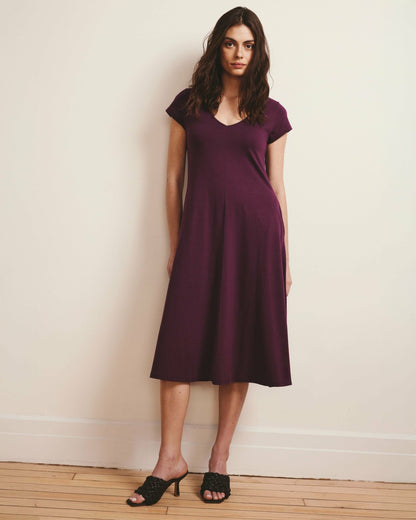 Danna Jersey Dress - Gamay | Universal Standard