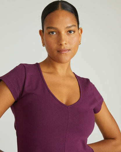 Danna Jersey Dress - Gamay | Universal Standard