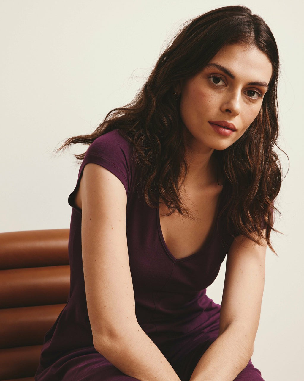Danna Jersey Dress - Gamay | Universal Standard