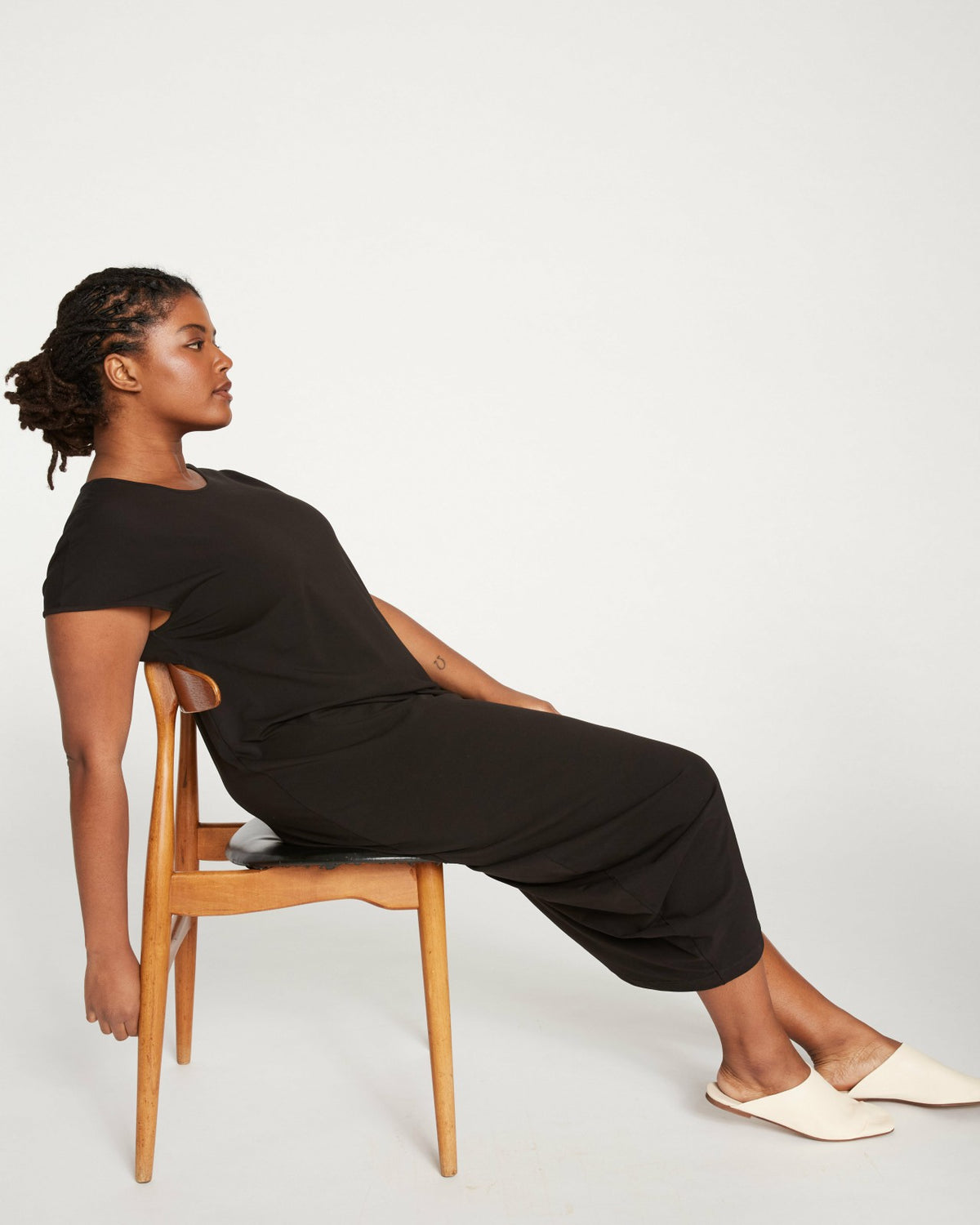 Iconic Geneva Dress - Black | Universal Standard