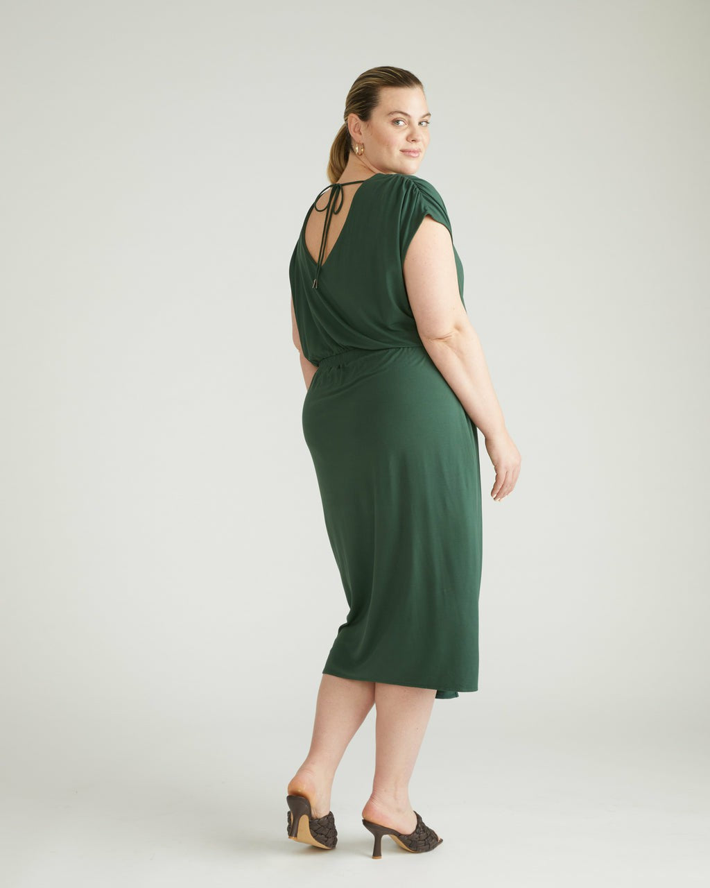 Havana Divine Jersey Dress - Conifer | Universal Standard