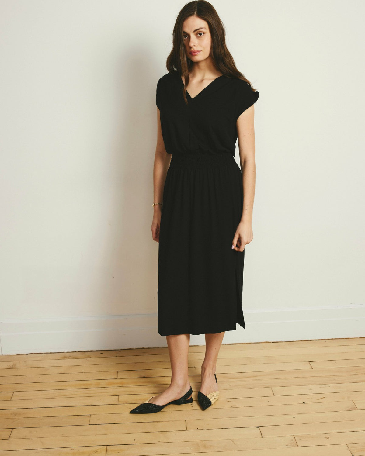 Tish Divine Jersey Kaftan - Black | Universal Standard