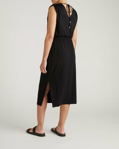 Tish Divine Jersey Kaftan - Black | Universal Standard