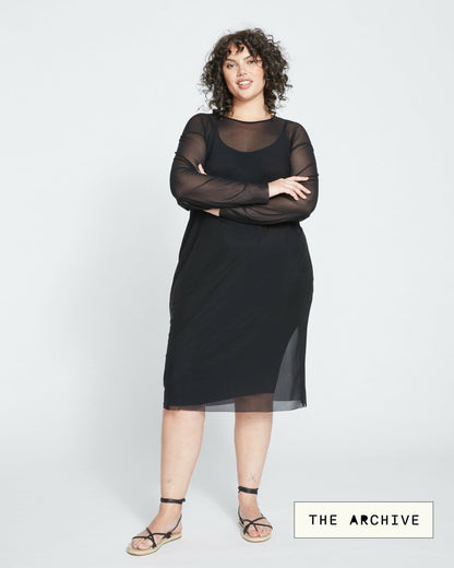Thames Fog Dress - Black | Universal Standard