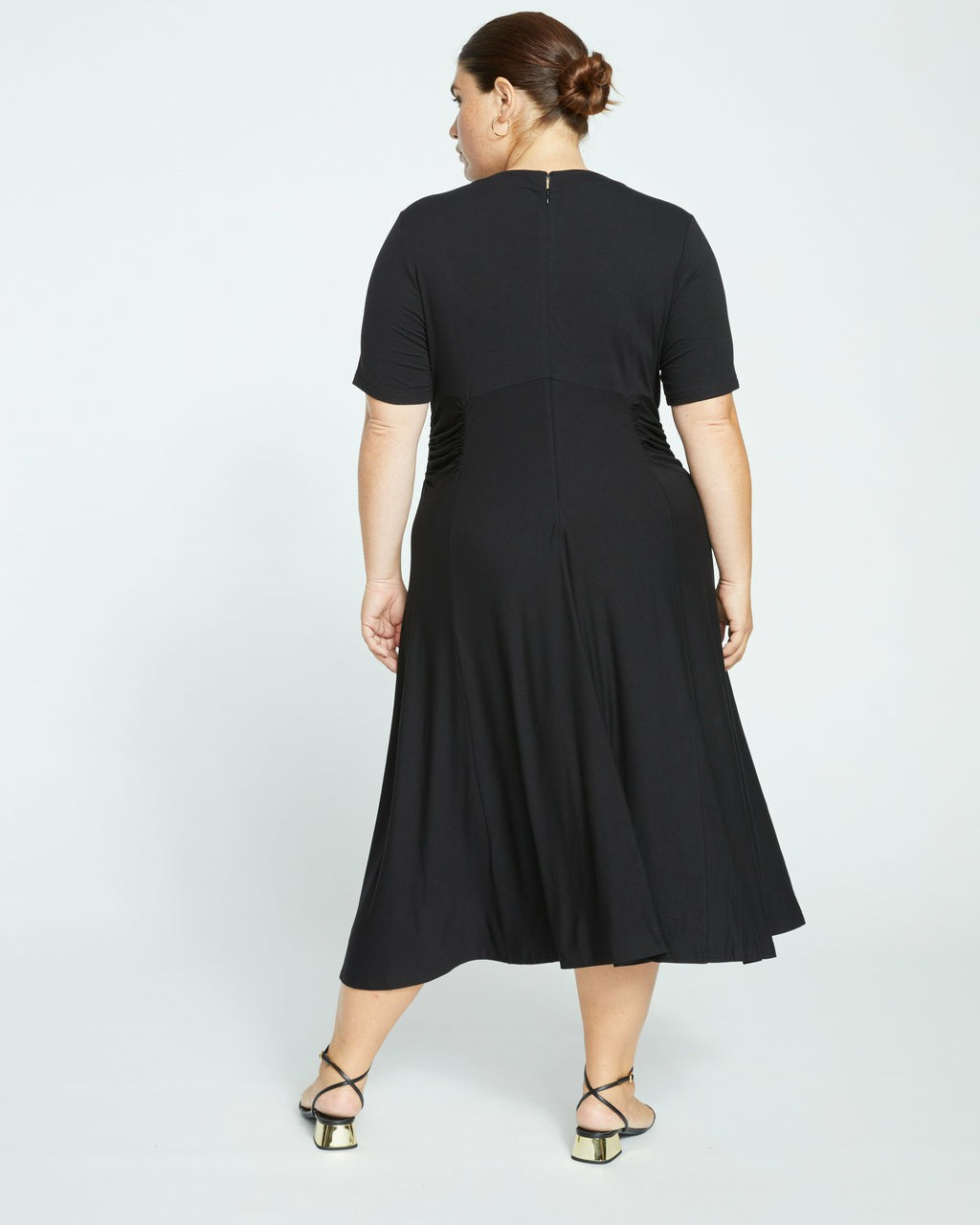 Devi Liquid Jersey Dress - Black | Universal Standard
