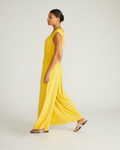 Zoey Liquid Jersey Jumpsuit - Golden Hour | Universal Standard
