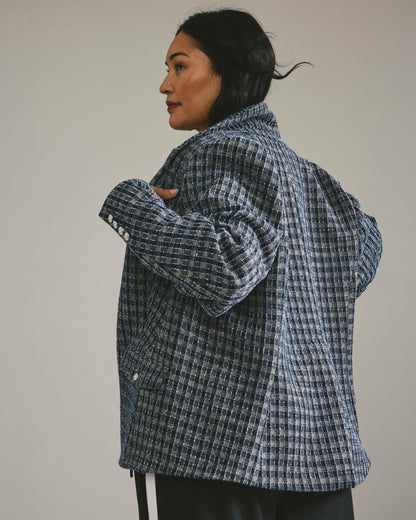 4 Pocket Ponte Blazer - French Tweed | Universal Standard