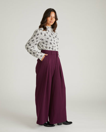 All Day Palais Wide Leg Pants - Gamay | Universal Standard