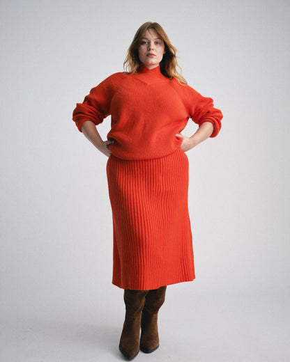 Risa Sweater Skirt - Poppy | Universal Standard