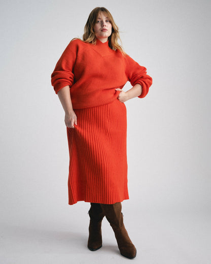 Risa Sweater Skirt - Poppy | Universal Standard