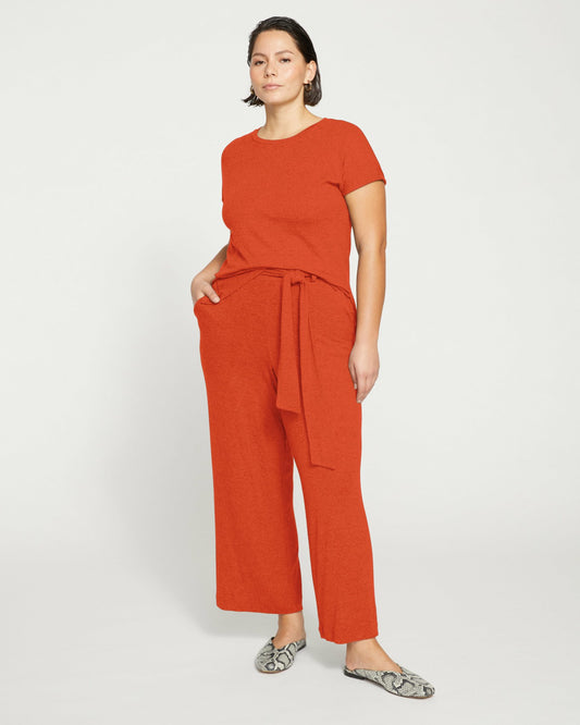 TravelKnit Wide Leg Pants - Warm Russet | Universal Standard