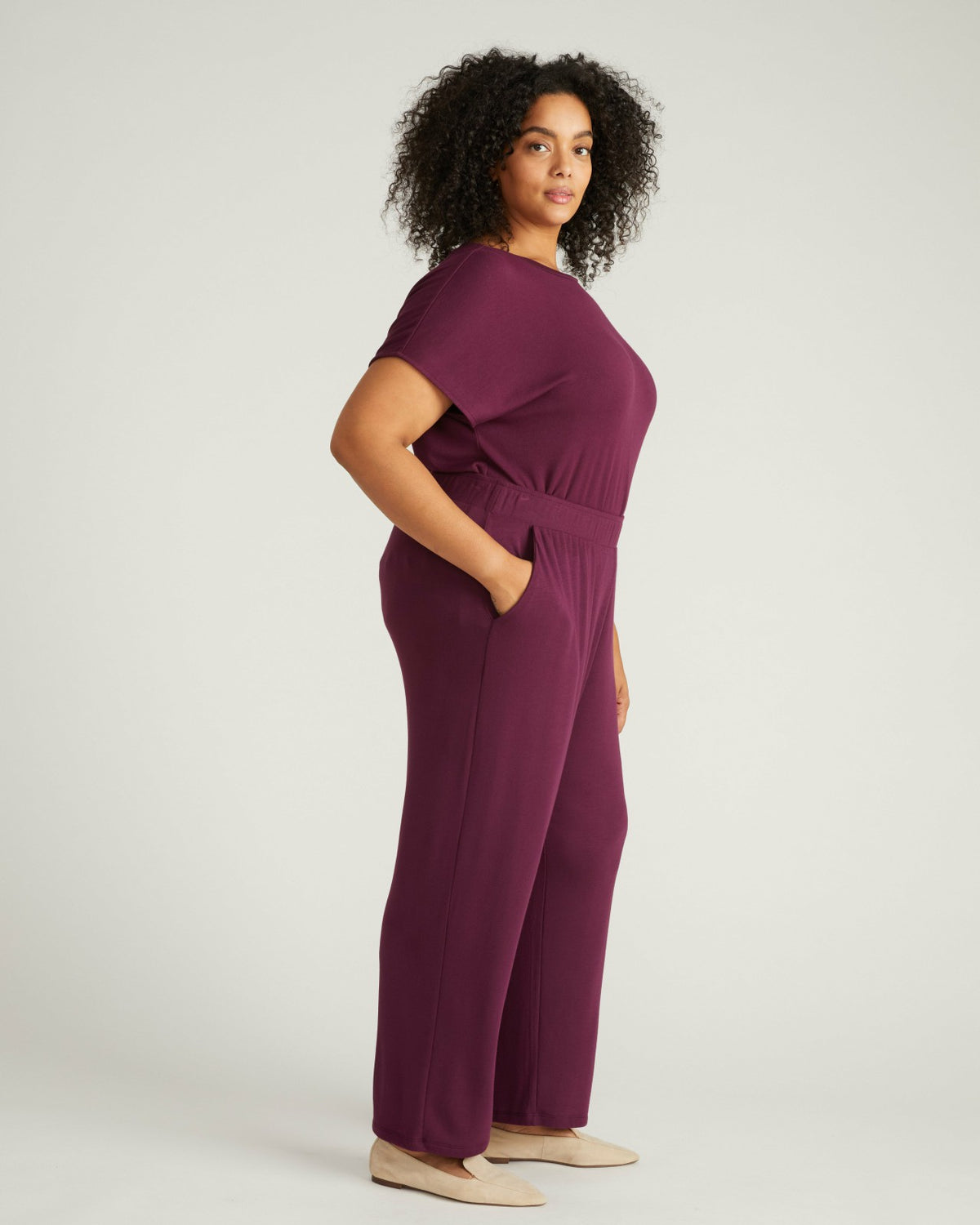 TravelKnit Relaxed Pants - Gamay | Universal Standard