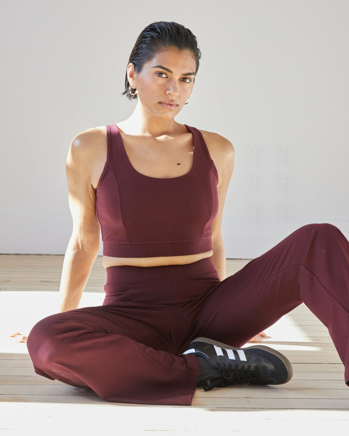 Roya Bootcut Legging - Black Cherry | Universal Standard