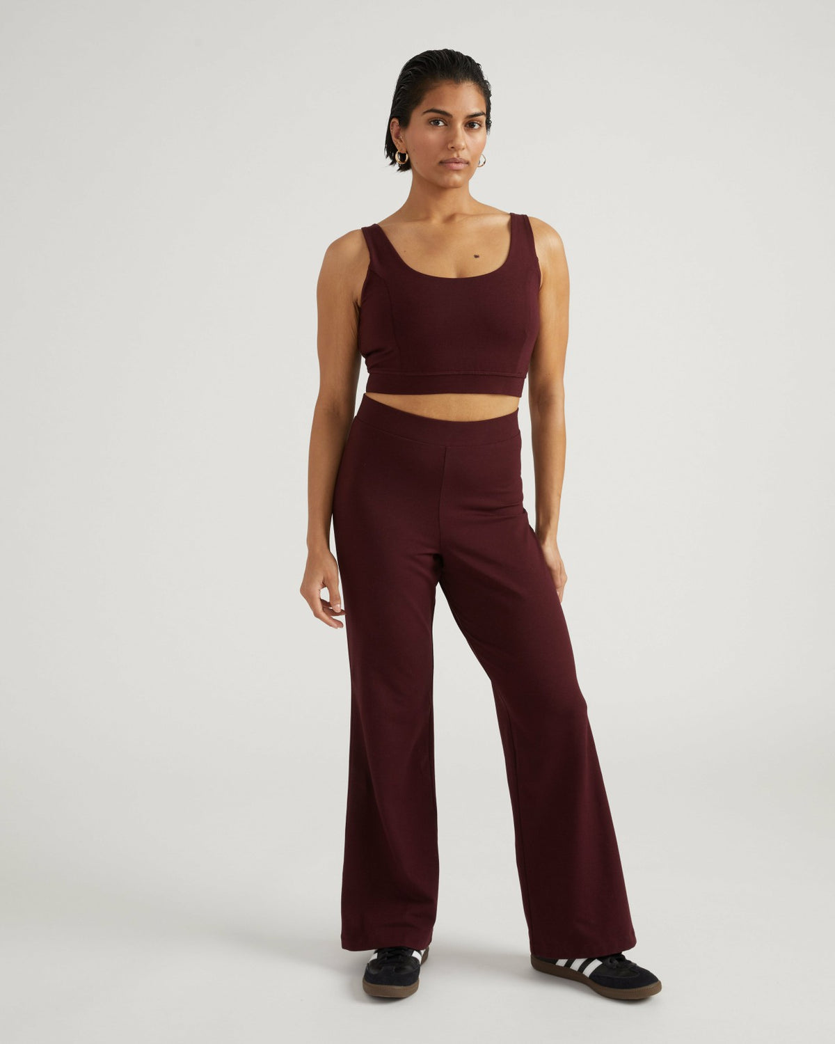 Roya Bootcut Legging - Black Cherry | Universal Standard