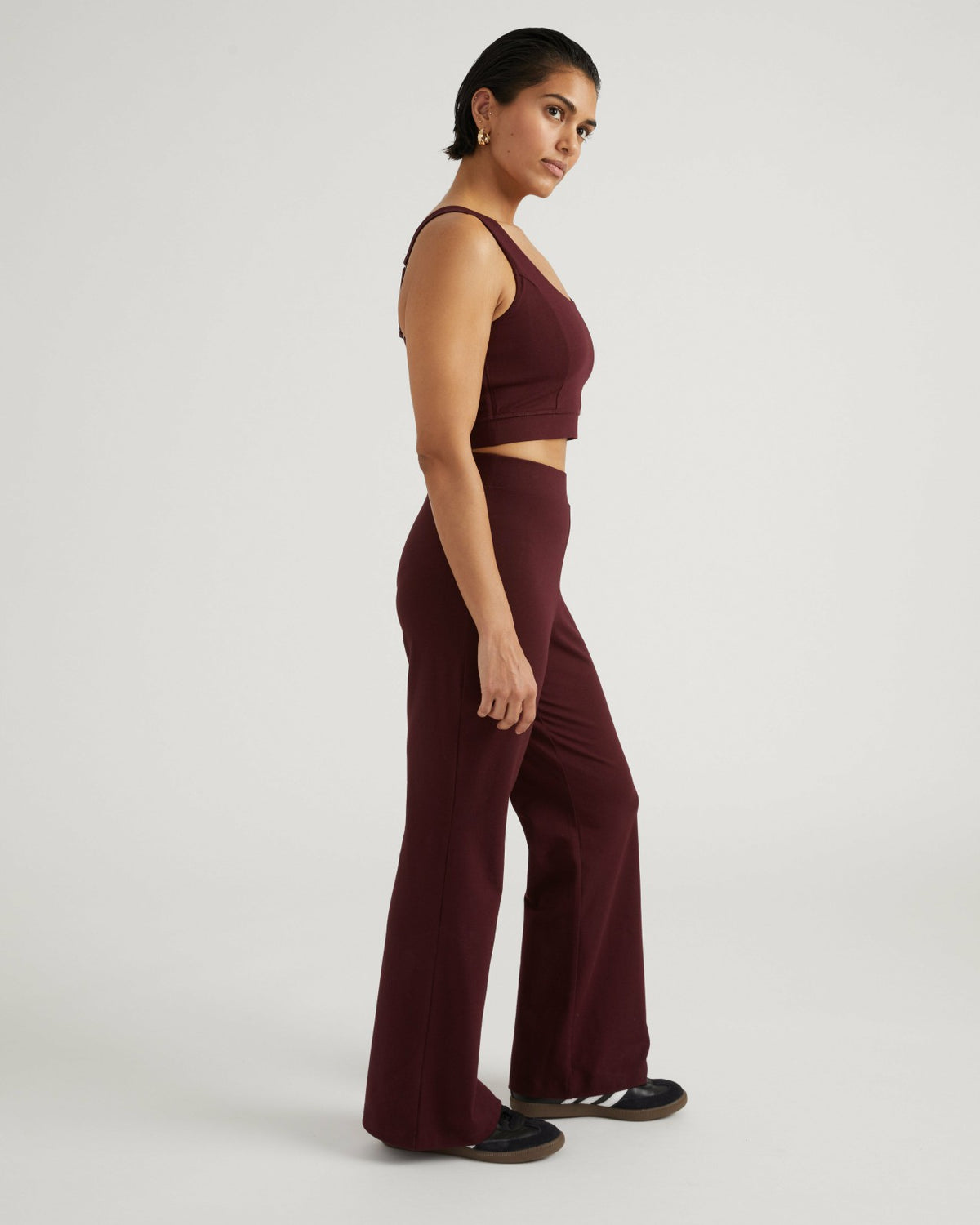 Roya Bootcut Legging - Black Cherry | Universal Standard