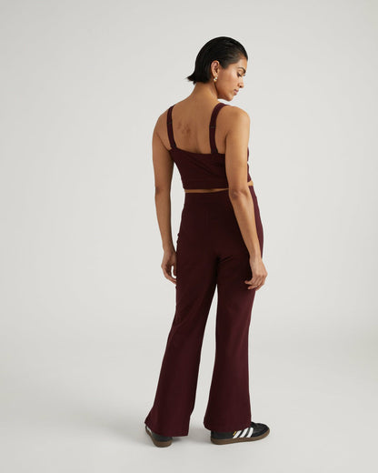 Roya Bootcut Legging - Black Cherry | Universal Standard