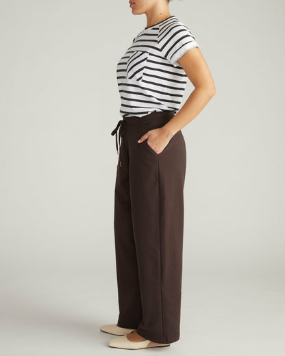 Straight Leg French Terry Sweatpants - Deep Brown | Universal Standard