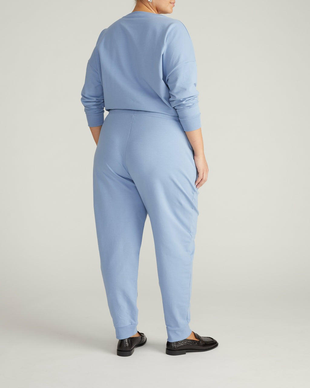 Selma French Terry Jogger - Graceful Blue | Universal Standard