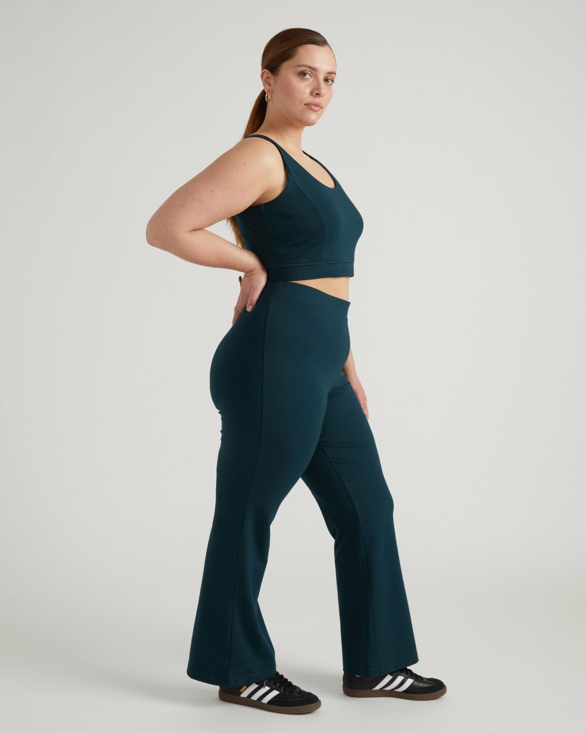 Roya Bootcut Legging - Deep Sea | Universal Standard