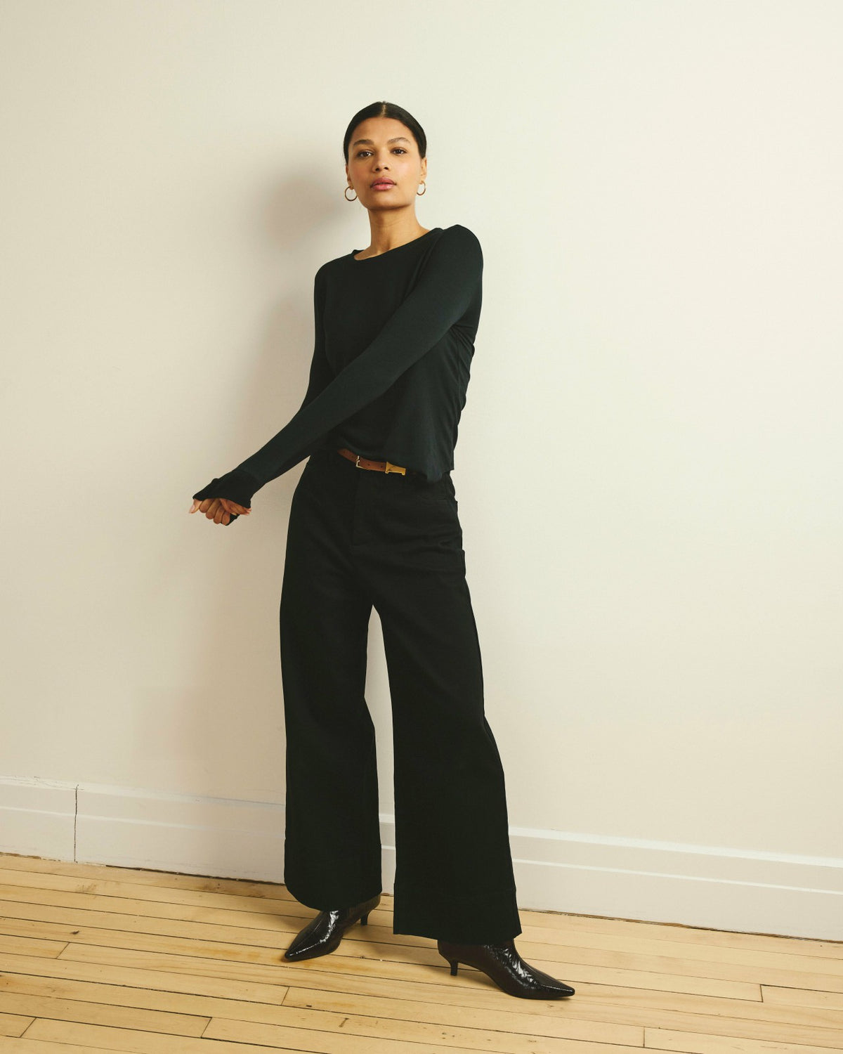 Long Sleeve Tee Rex - Black | Universal Standard