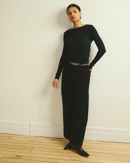 Long Sleeve Tee Rex - Black | Universal Standard