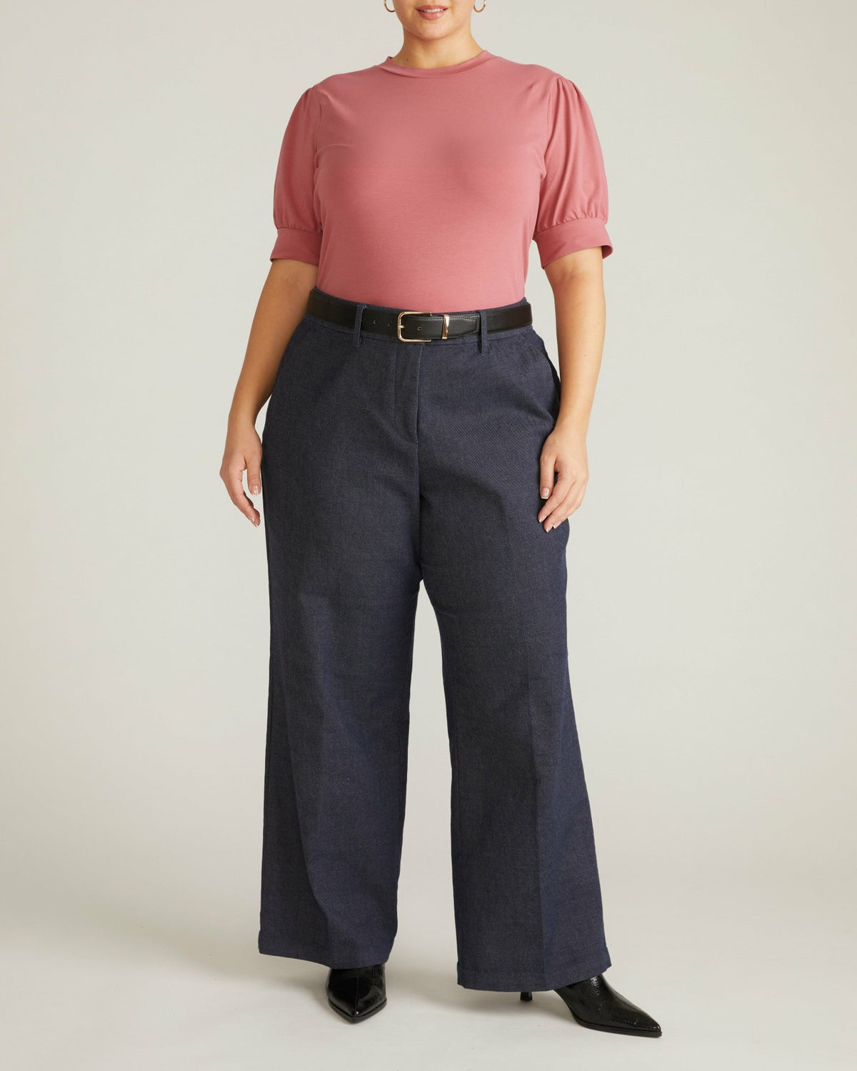 Pouf Sleeve Tee - Virginia Rose | Universal Standard